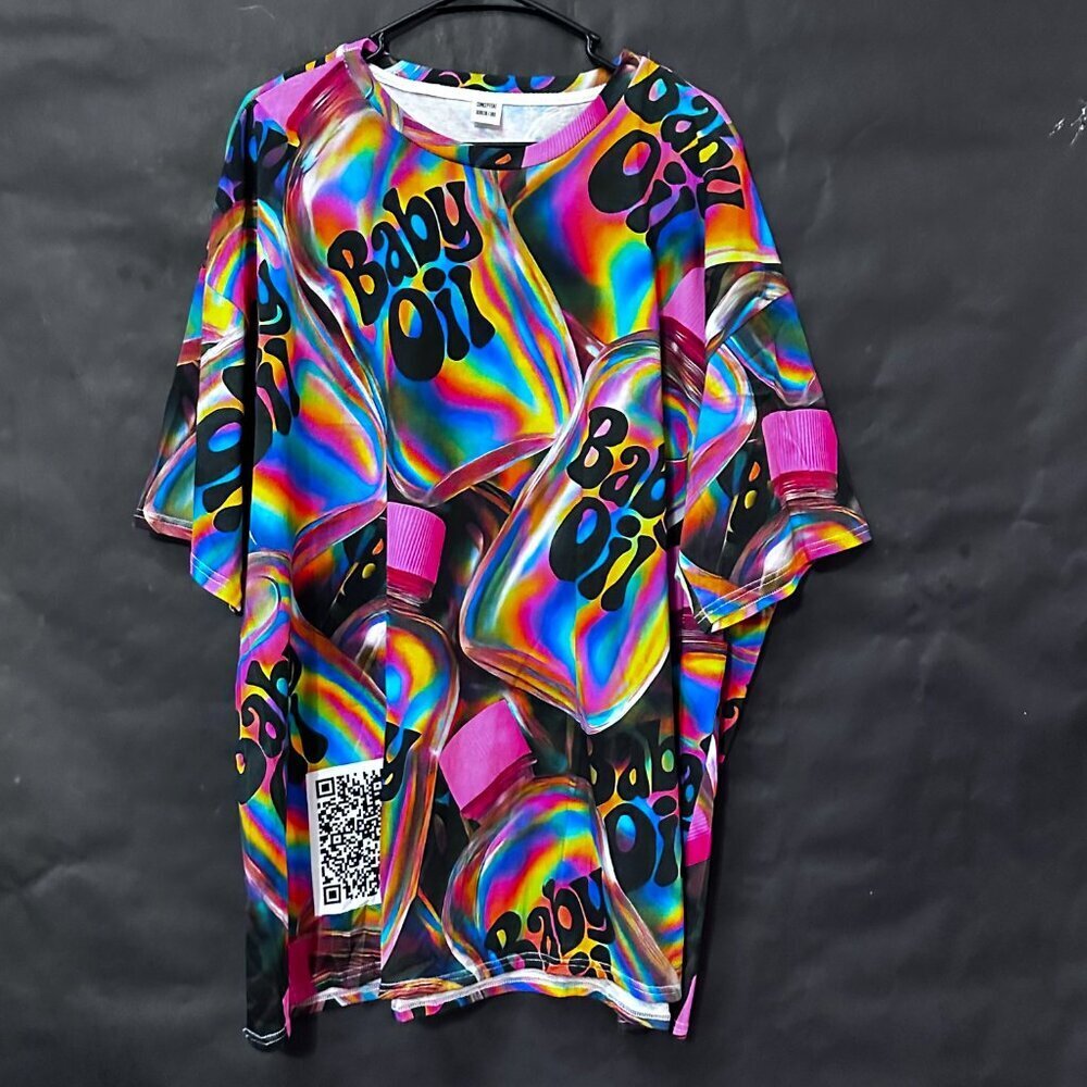 Free Diddy Cotton Musical Shirt 2X Baby Oil Hip Hop Rap Music Baggy Tee T-shirt - Picture 5 of 7